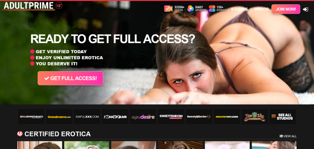 AdultPrime Premium Erotic Network